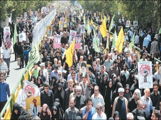 آغاز مراسم راهپیمایی روز جهانی قدس