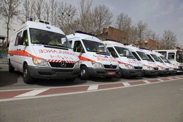 رونمایی از 11 دستگاه آمبولانس پیشرفته جدید در زنجان