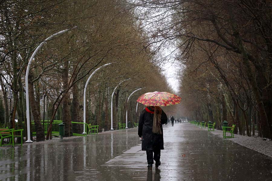 بارش شدید باران در 6 استان کشور