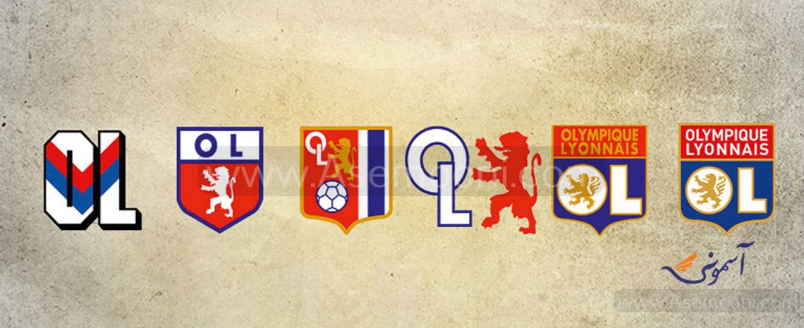آشنایی با لوگوی تیمهای فوتبالی ؛ المپیک لیون ، شیر و رنگهای آبی و قرمز
