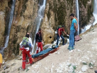 کشته و زخمی‌شدن زوج کوهنورد در اثر سقوط