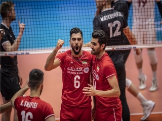 لیگ ملت های والیبال ؛ ایران 3 - 0 کانادا ؛ فیاضی ، موسوی و غفور ، مثلثی زهرناک