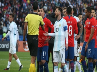کوپا آمه ریکا ؛ دیدار رده بندی ؛ مسی اخراج شد ، آرژانتین از شیلی انتقام گرفت