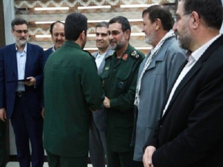 از عوامل سرنگونی پهپاد متجاوز آمریکایی تجلیل شد