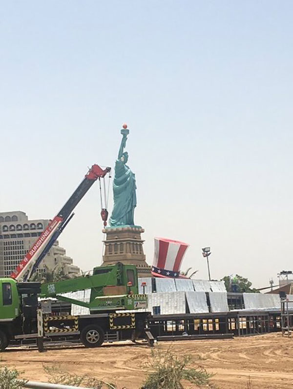 جنجال ساخت مجسمه آزادی در عربستان - Controversial construction of the Statue of Liberty in Saudi Arabia جنجال ساخت مجسمه آزادی در عربستان - Controversial construction of the Statue of Liberty in Saudi Arabia