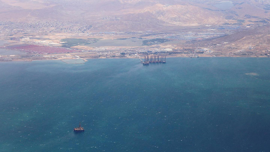 غرق شدن کشتی سانحه دیده ایران در دریای خزر - Drowning of the Iranian crashed ship in Caspian Sea