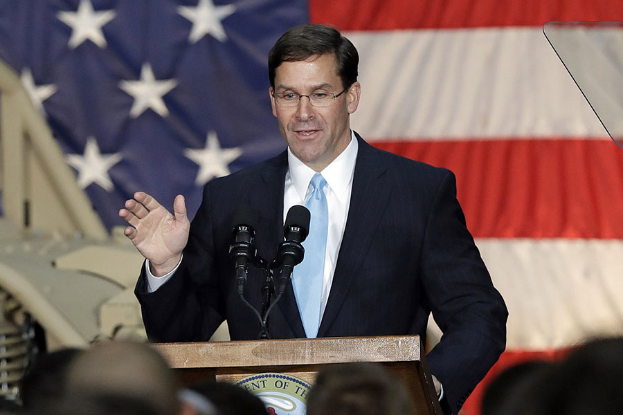 مارک اسپر وزیر دفاع آمریکا شد - Mark Esper became United States Secretary of Defense مارک اسپر وزیر دفاع آمریکا شد - Mark Esper became United States Secretary of Defense