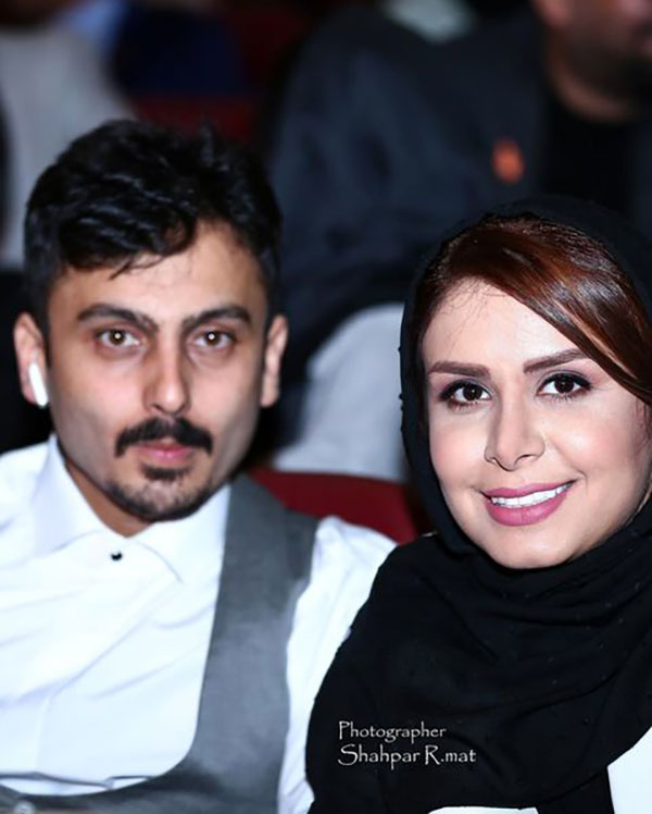 نجمه جودکی و همسرش نجمه جودکی و همسرش
