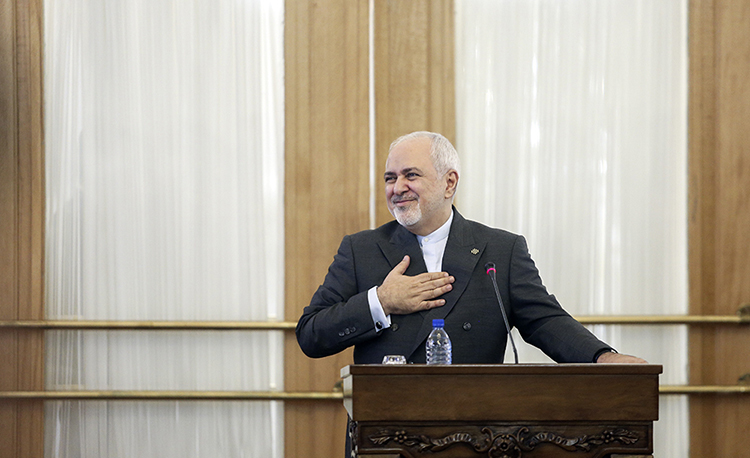 نشست خبری محمد جواد ظریف در ساختمان وزارت خارجه نشست خبری محمد جواد ظریف در ساختمان وزارت خارجه
