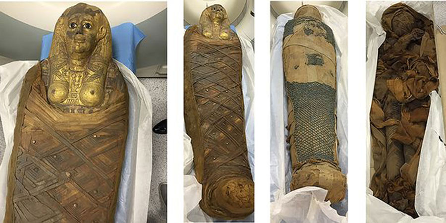 کشف مومیایی سه هزار ساله - The discovery of a three thousand year old mummy