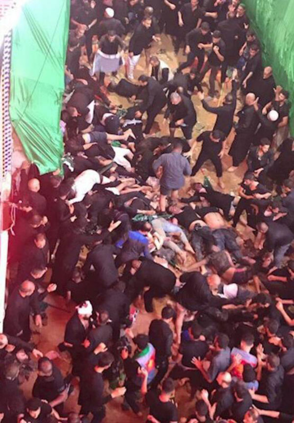 حادثه در مراسم عاشورای حسینی (ع) در کربلا با 31 کشته و 100 زخمی - The incident at the Ashura ceremony of Hussein