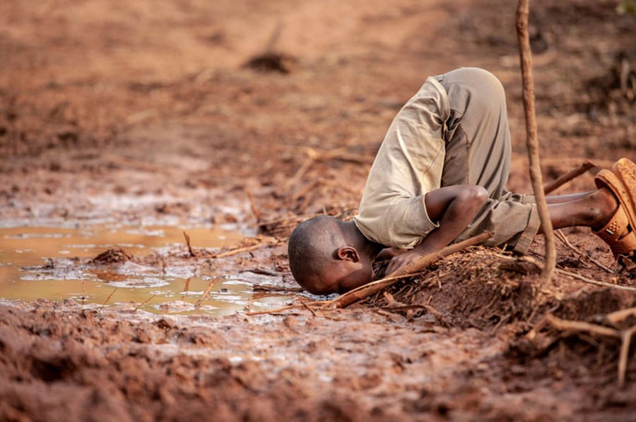 بحران آب سالم در کنیا. از عکس‌های برنده جایزه مسابقات عکس‌های محیط زیستی سال 2019