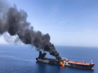 انفجار در بدنه نفت‌ کش ایرانی در دریای سرخ