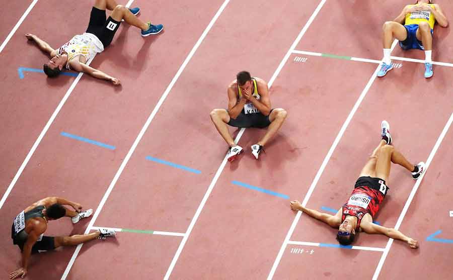 مسابقه دو 1500 متر در مسابقات جهانی دوومیدانی در شهر دوحه قطر