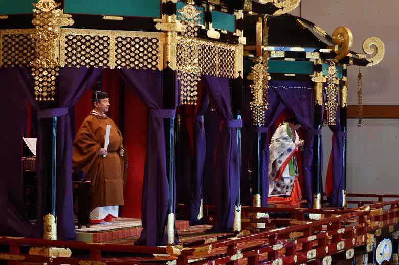 مراسم تاج گذاری امپراتور جدید ژاپن