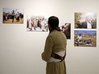 افتتاح نمایشگاه عکس دوازدهمین جشنواره موسیقی نواحی