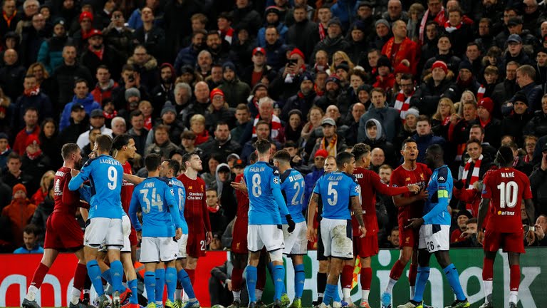 لیگ قهرمانان اروپا ؛ لیورپول 1 - 1 ناپولی ؛ مدافع عنوان قهرمانی در هفت خان صعود لیگ قهرمانان اروپا ؛ لیورپول 1 - 1 ناپولی ؛ مدافع عنوان قهرمانی در هفت خان صعود