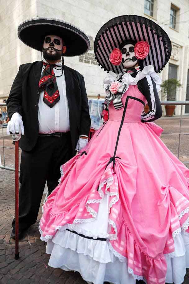 جشنواره روز مردگان در شهر مکزیکوسیتی