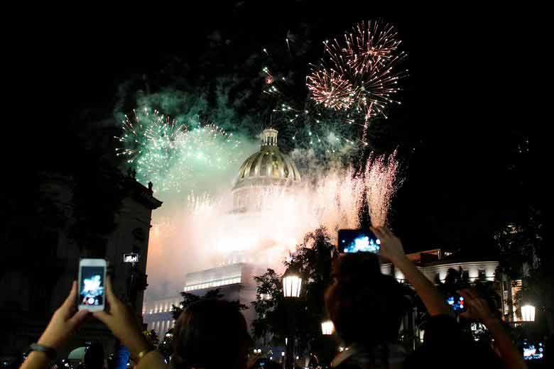 جشن پانصدمین سالگرد تاسیس شهرهاوانا کوبا