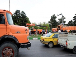 ورود کامیون‌ به تهران ممنوع شد
