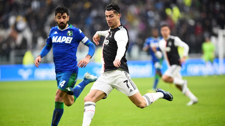 juventus-vs-sassuolo-match-ends-in-draw-in-serie-a-14th-week-2019-2020