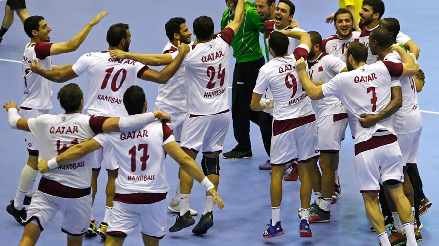 قطر قهرمان هندبال آسیا شد - Qatar won the Asian Handball Championship قطر قهرمان هندبال آسیا شد - Qatar won the Asian Handball Championship