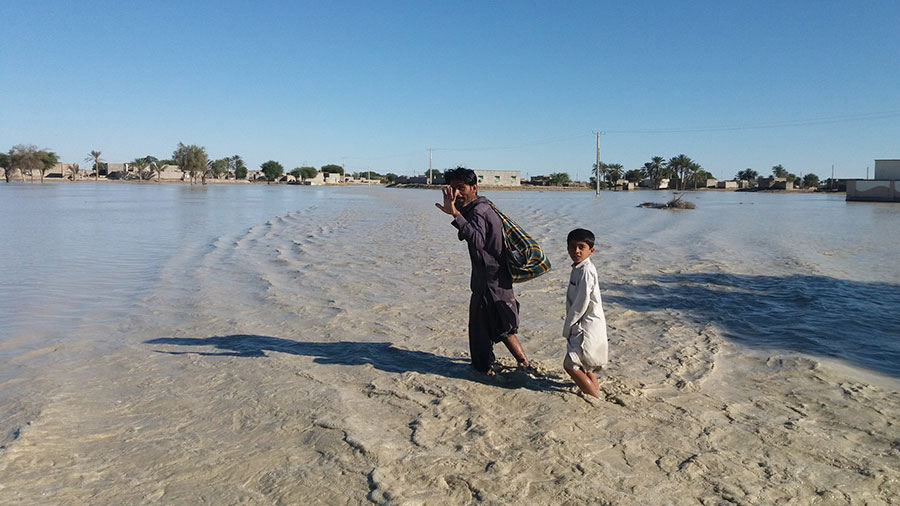 آخرین وضعیت از مناطق سیلزده در سیستان و بلوچستان - Recent situation of flooded areas in Sistan and Baluchestan آخرین وضعیت از مناطق سیلزده در سیستان و بلوچستان - Recent situation of flooded areas in Sistan and Baluchestan