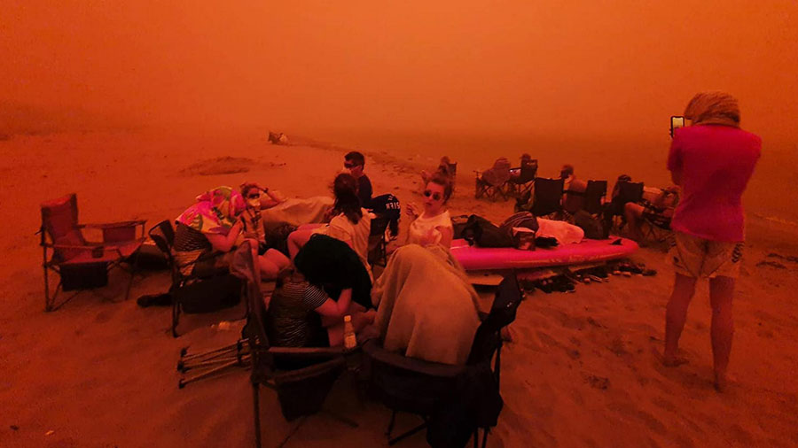آتش سوزی جنگلی در استرالیا آتش سوزی جنگلی در استرالیا