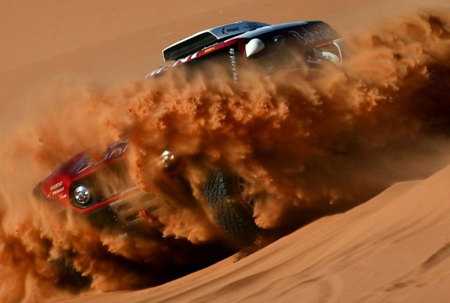مسابقات اتومبیلرانی رالی داکار در عربستان سعودی