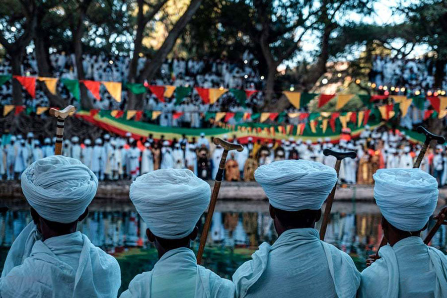 مراسم مذهبی مسیحیان در اتیوپی