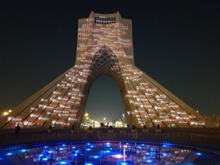 برج آزادی تهران هم تعطیل شد