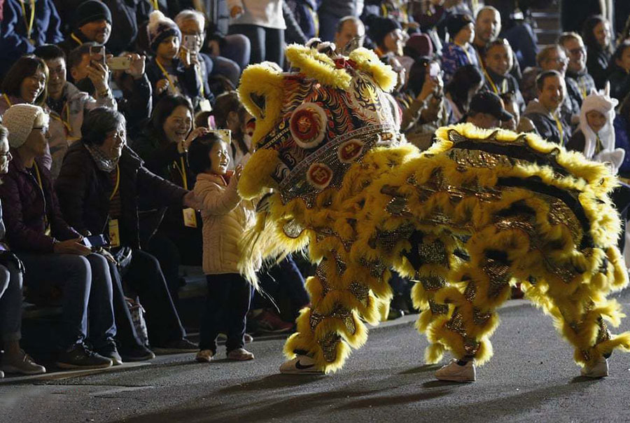 جشن سال نو چینی در شهر سانفرانسیسکو جشن سال نو چینی در شهر سانفرانسیسکو