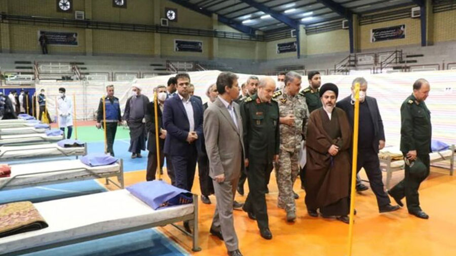 راه اندازی بیمارستان صحرایی 200 تختخوابی در ارومیه - Launch of 200 bed field hospital in Urmia