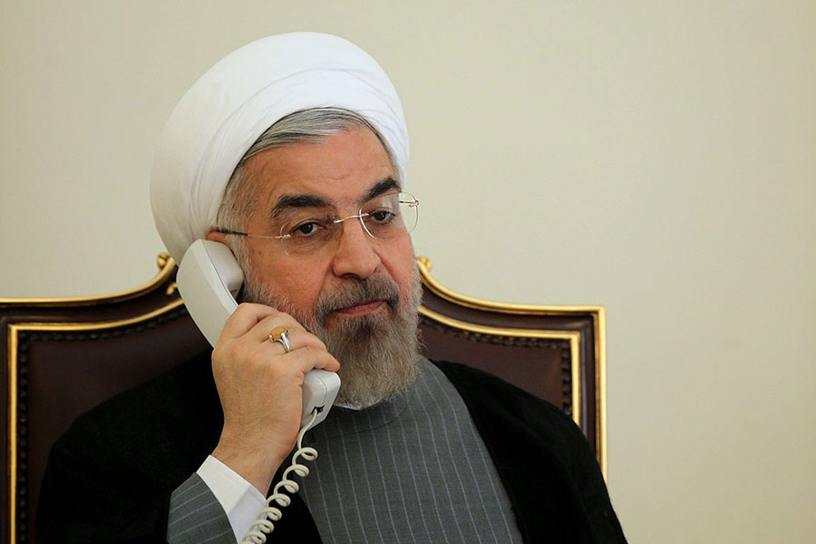 تماس تلفنی روحانی با استانداران قم، گیلان و مازندران - Rouhani phone call with governors of Qom, Gilan and Mazandaran
