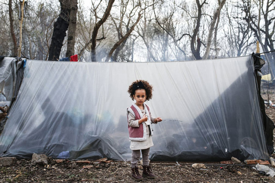 پناهجویان در مرز ترکیه و یونان