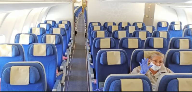 آخرین پرواز از شهر زوریخ سوییس به شهر هاوانا کوبا تنها با 12 مسافر با هواپیمایی با گنجایش 315 مسافر