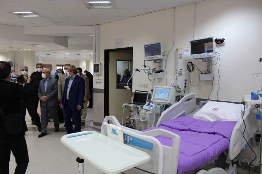 بزرگترین مرکز ICU دولتی شمال کشور در رشت به بهره برداری رسید - The largest public ICU center in the north of the country was put into operation in Rasht بزرگترین مرکز ICU دولتی شمال کشور در رشت به بهره برداری رسید - The largest public ICU center in the north of the country was put into operation in Rasht