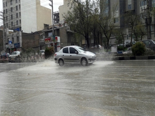 بارش شدید باران در 9 استان