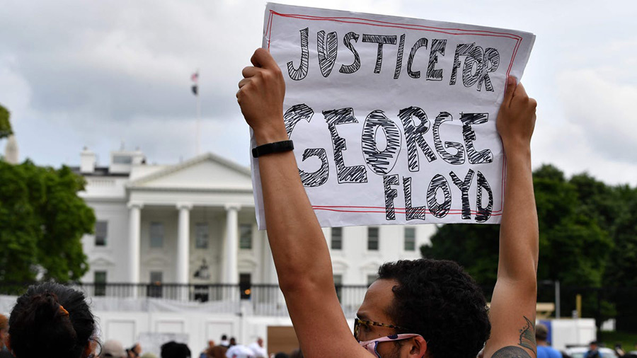 تعطیلی کاخ سفید به دلیل تظاهرات معترضان - White House closure due to protests