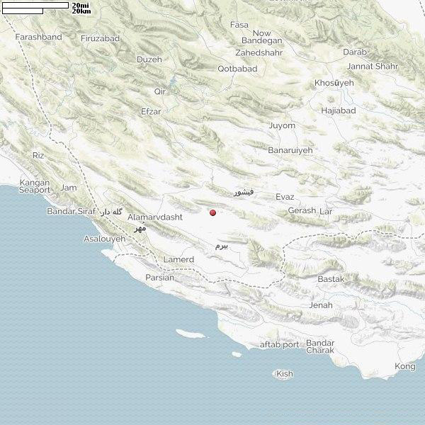 زلزله‌ 5.1 ریشتری فارس را لرزاند - 5.1 magnitude earthquake shakes Fars