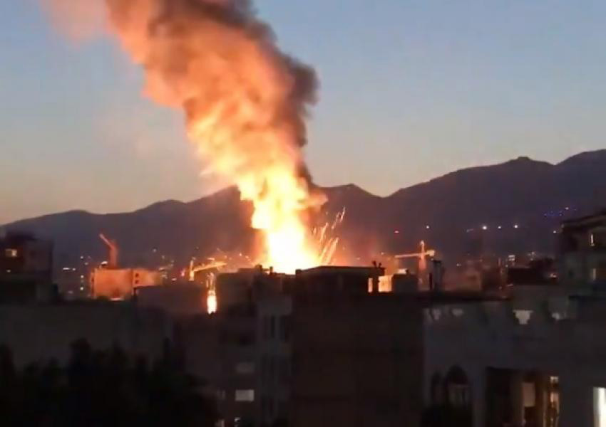 آتش کلینیک سینا اطهر مهار شد - The fire at Sina Athar Clinic was contained
