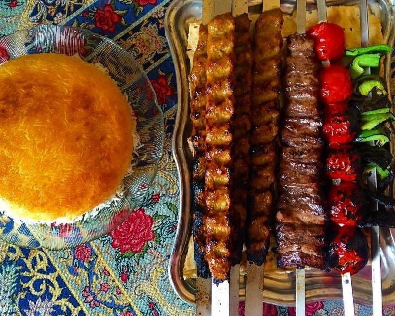 کباب قفقازی، لذیذ و خوشمزه