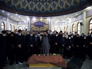 مراسم اقامه نماز بر پیکر محمدرضا شجریان انجام شد