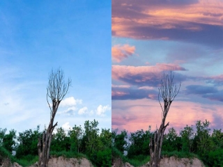 هوش مصنوعی فتوشاپ ، تغییر آسمان در تصاویر را ممکن کرد