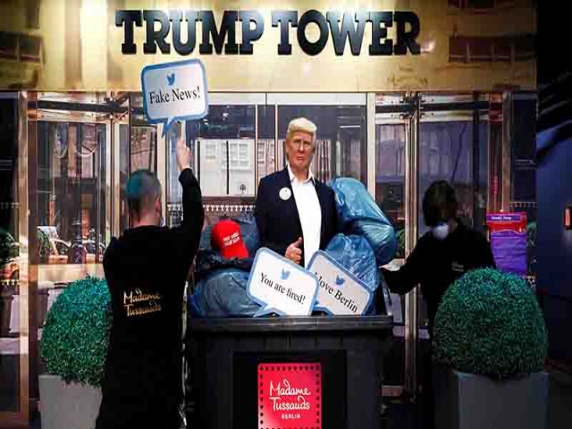 موزه ‌ای که مجسمه ترامپ را راهی سطل زباله کرد!